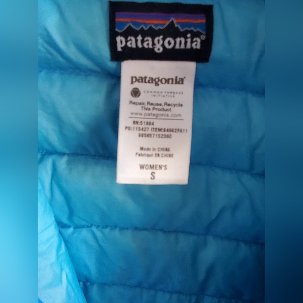 Patagonia Blue Women's Jacket - Picture 5 of 8
